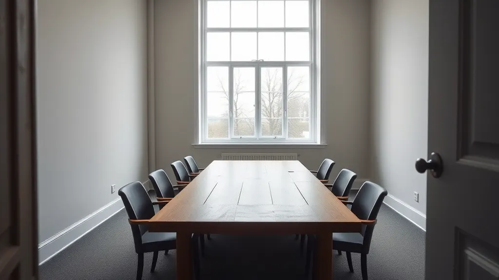A meeting room at the practice